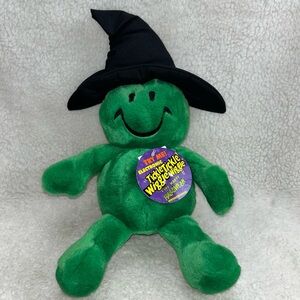 Smile Green electronic tickle tickle wiggle wiggle say happy Halloween 16" works